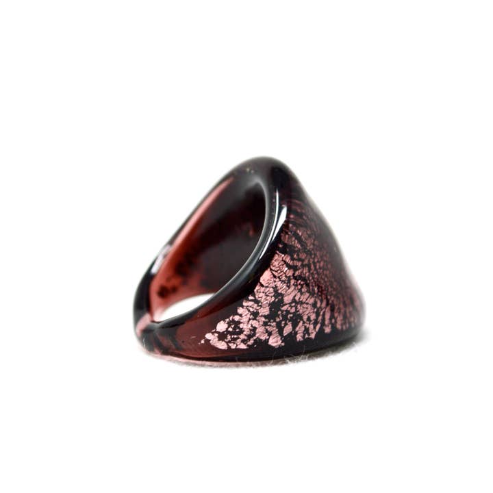Via Graceffo - Wholesale Single Stone/Solitaire Ring - Murano Glass Mistero Statement Rings3