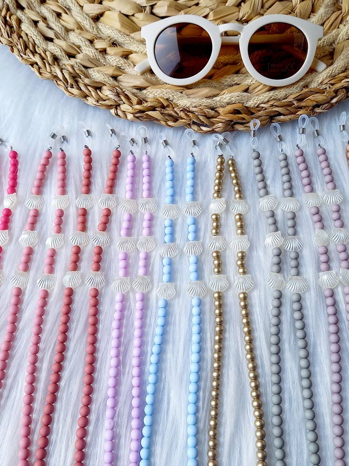 Zonnebrilkoord Seashell for wholesale by Happy by Lies