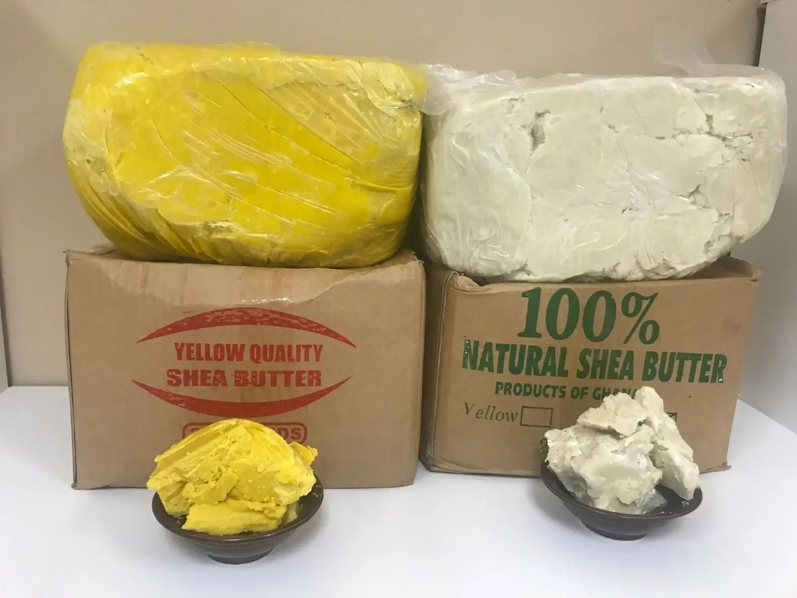 Raw African Shea Butter 3 lbs. Bulk Wholesale 100% Pure Natural Unrefined  Organic Ivory / White Great for DIY Body Butter, Lotion, Cream, lip Balm 