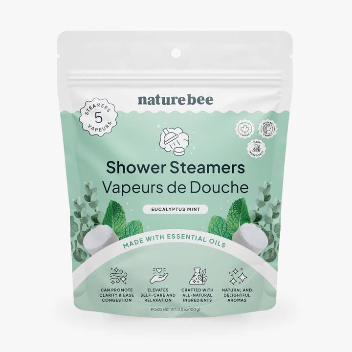 NATURE BEE - Wholesale Shower steamer/bomb - Refreshing Mint Shower Steamers | Nature Bee0