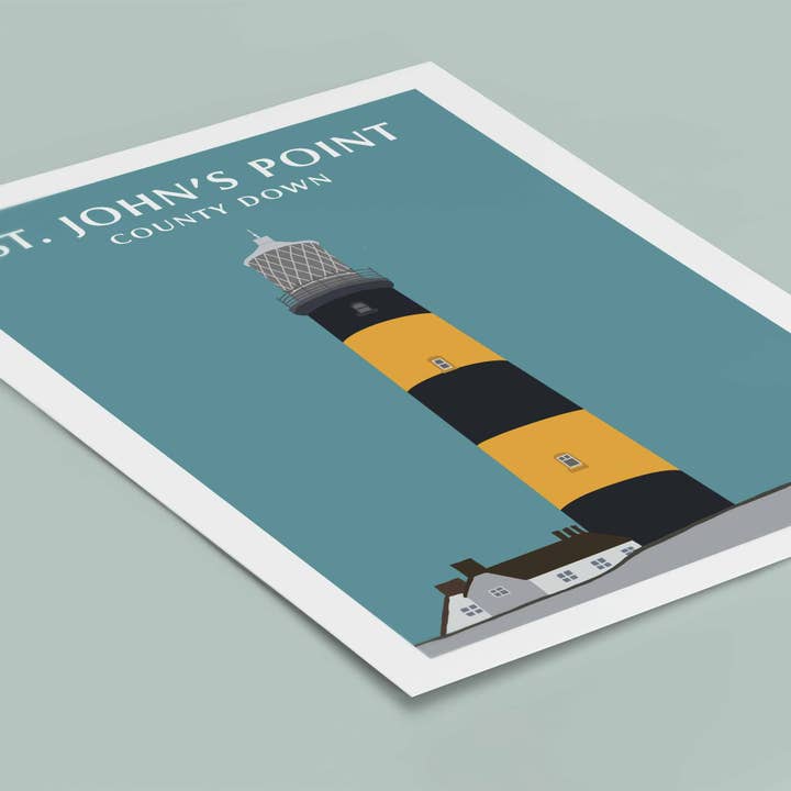 Breeze & Bubbles - Wholesale Art Print - St. John's Point Lighthouse Print2