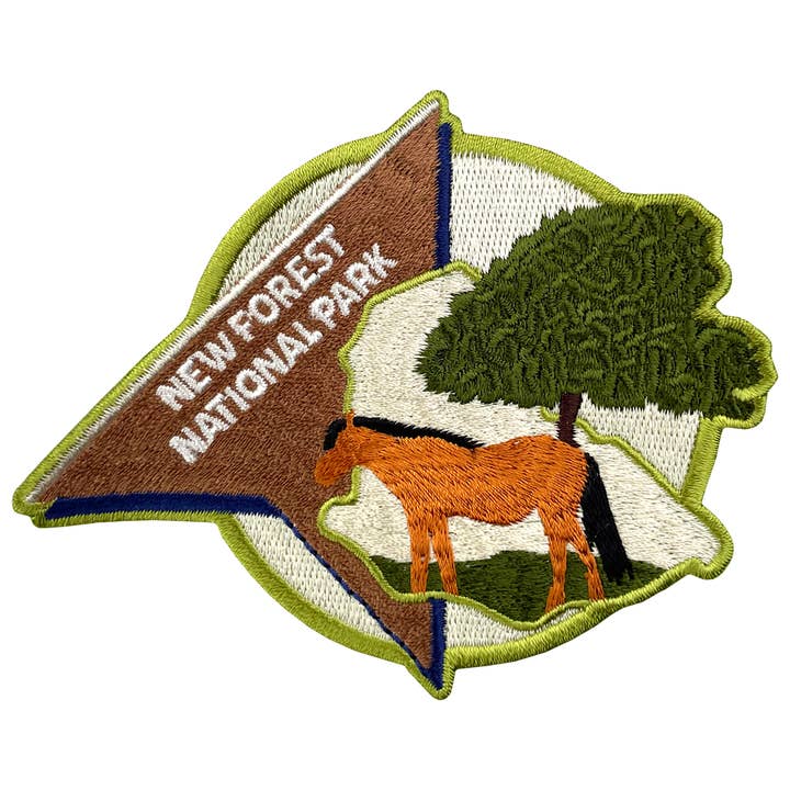 New Forest National Park Sew On Patch for wholesale by Pawprint Family