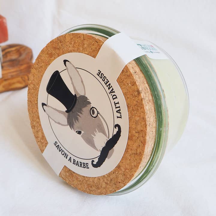 EUCALYPTUS Baardzeep met ezelinnenmelk 200 g voor wholesale door Azalane