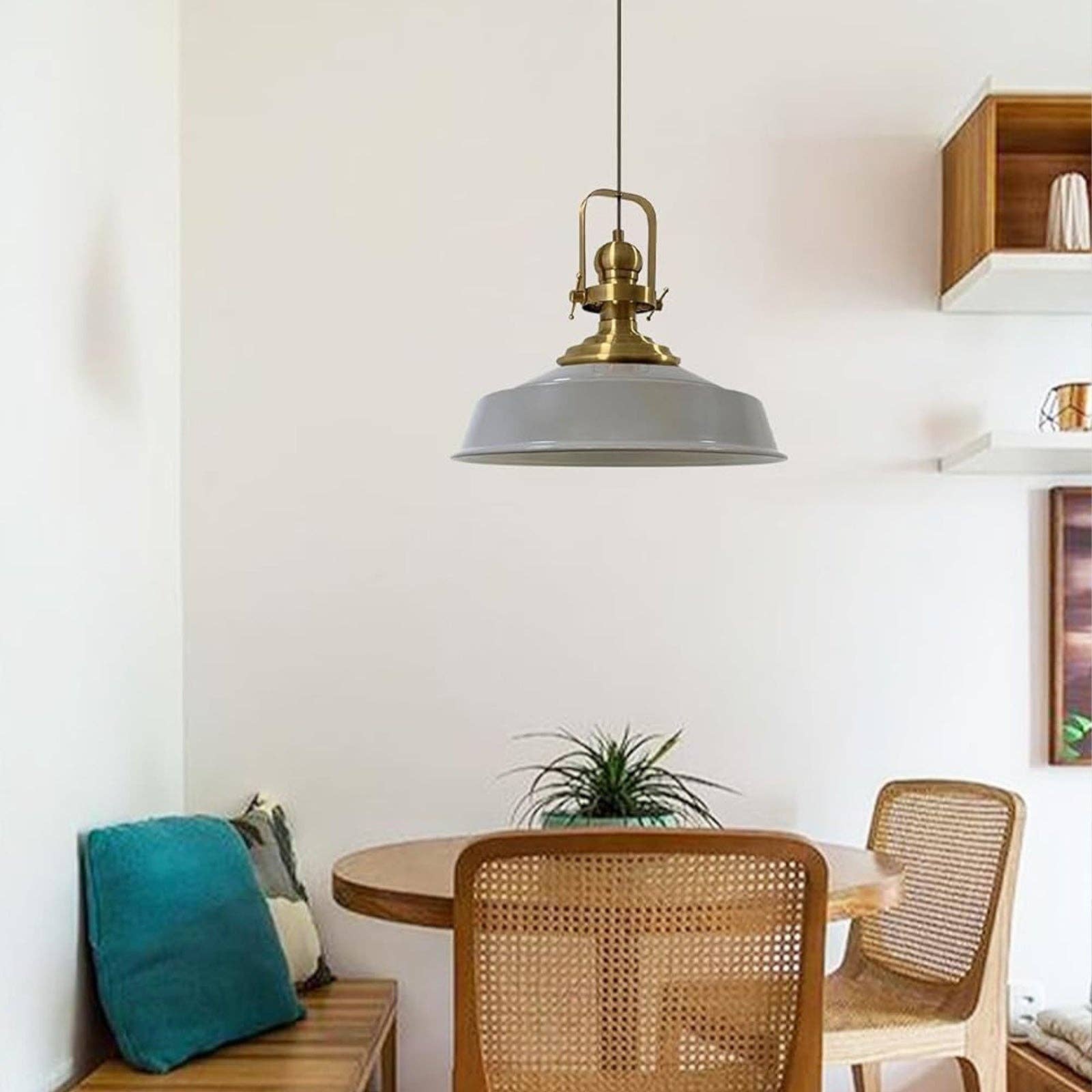 REMOVED BRAND – wholesale Chandelier/hanging light – Asletl Pendant Light, 15.7" Metal, E2623