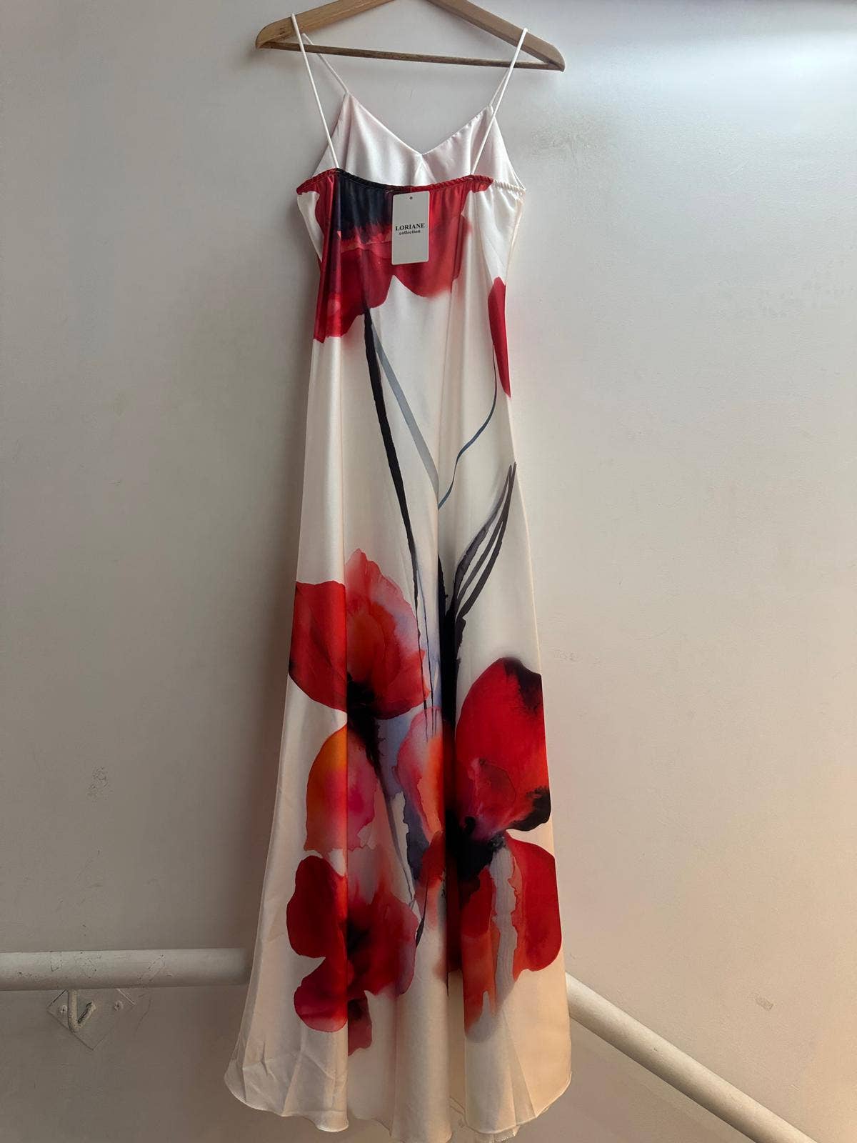 LORIANE – wholesale Klänning - Dam – Lång axelbandsklänning med tryck 10299F4