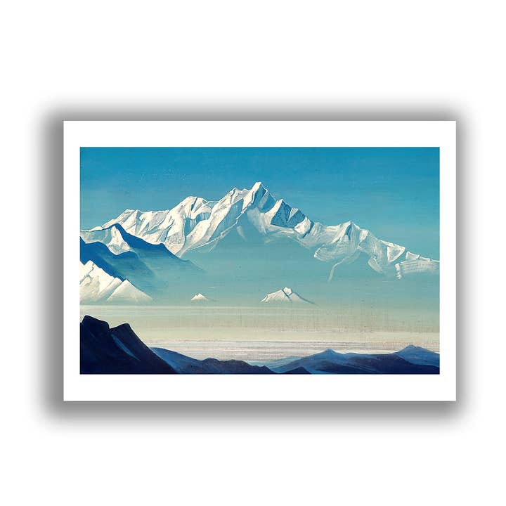 Go To Design - Wholesale Art Print - Fine art print Mount of Five Treasures unframed wall art0