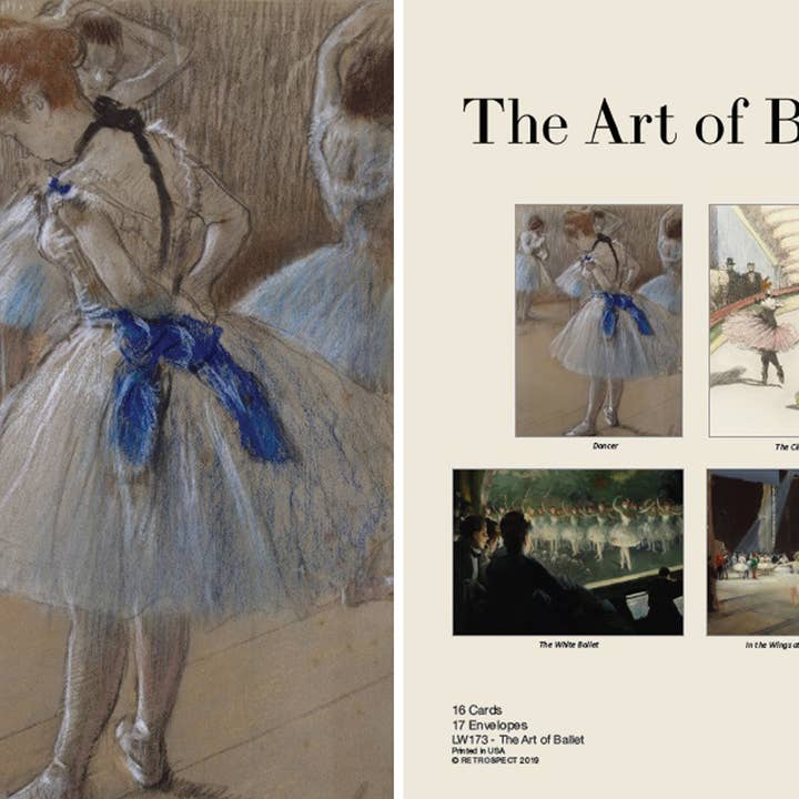 The Art of Ballet Notecard - Boxed Set for wholesale by The Retrospect Group Collection