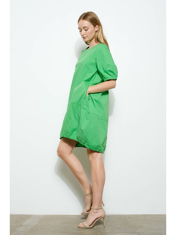 Bloidy – wholesale Klänning - Dam – Poplin Kortärmad Mini Bubble Klänning - D10482SS30