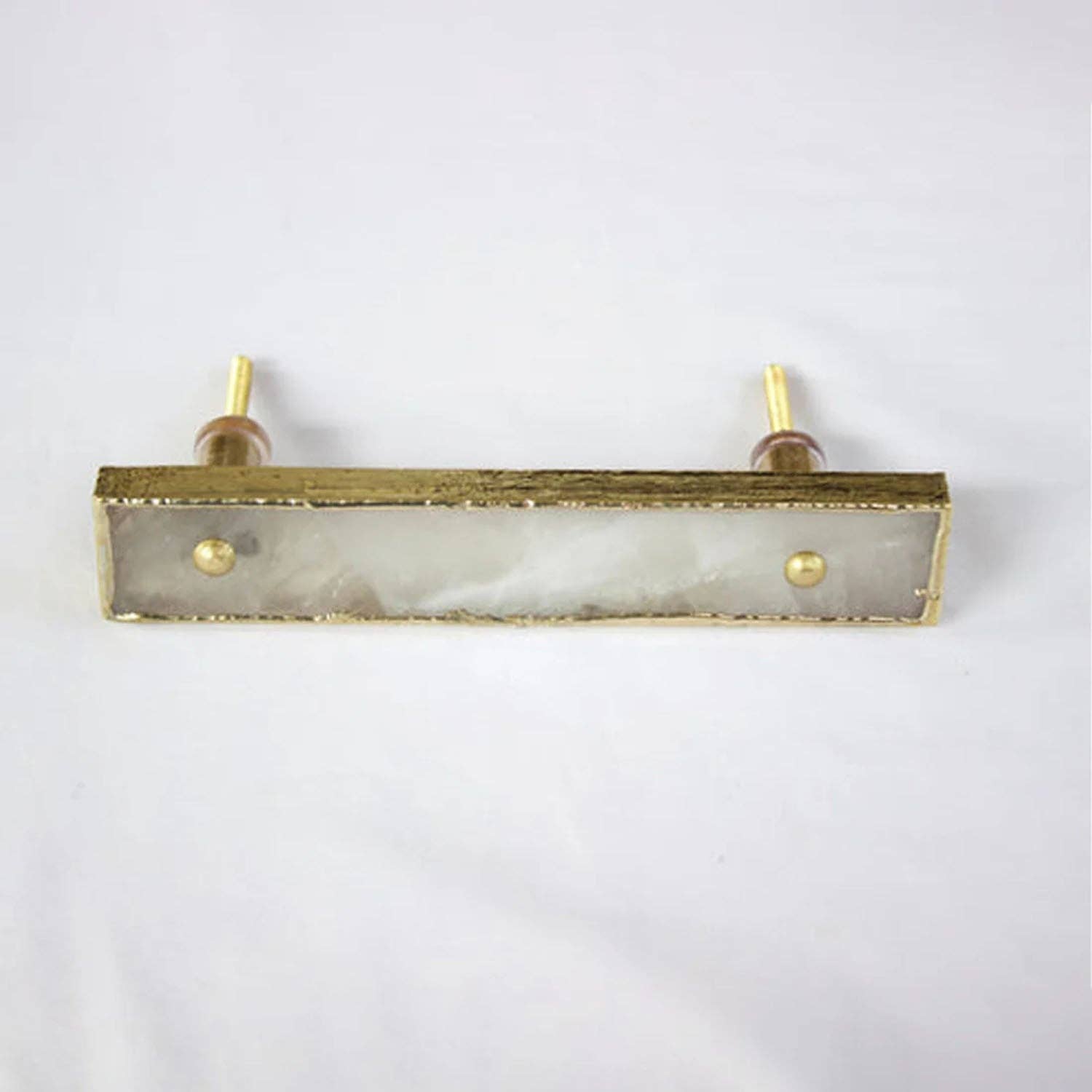 The Tangerine Store - Vendita all'ingrosso Manopola/pomello - Set di 4 maniglie/pull in agata bianca/barella/barella3