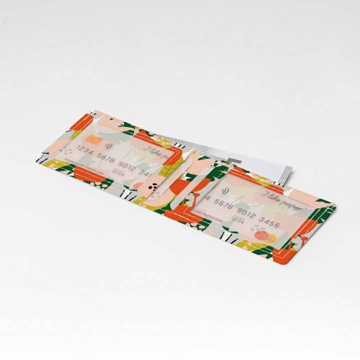 BLOSSOM Tyvek® Card Wallet for wholesale by I Like Paper