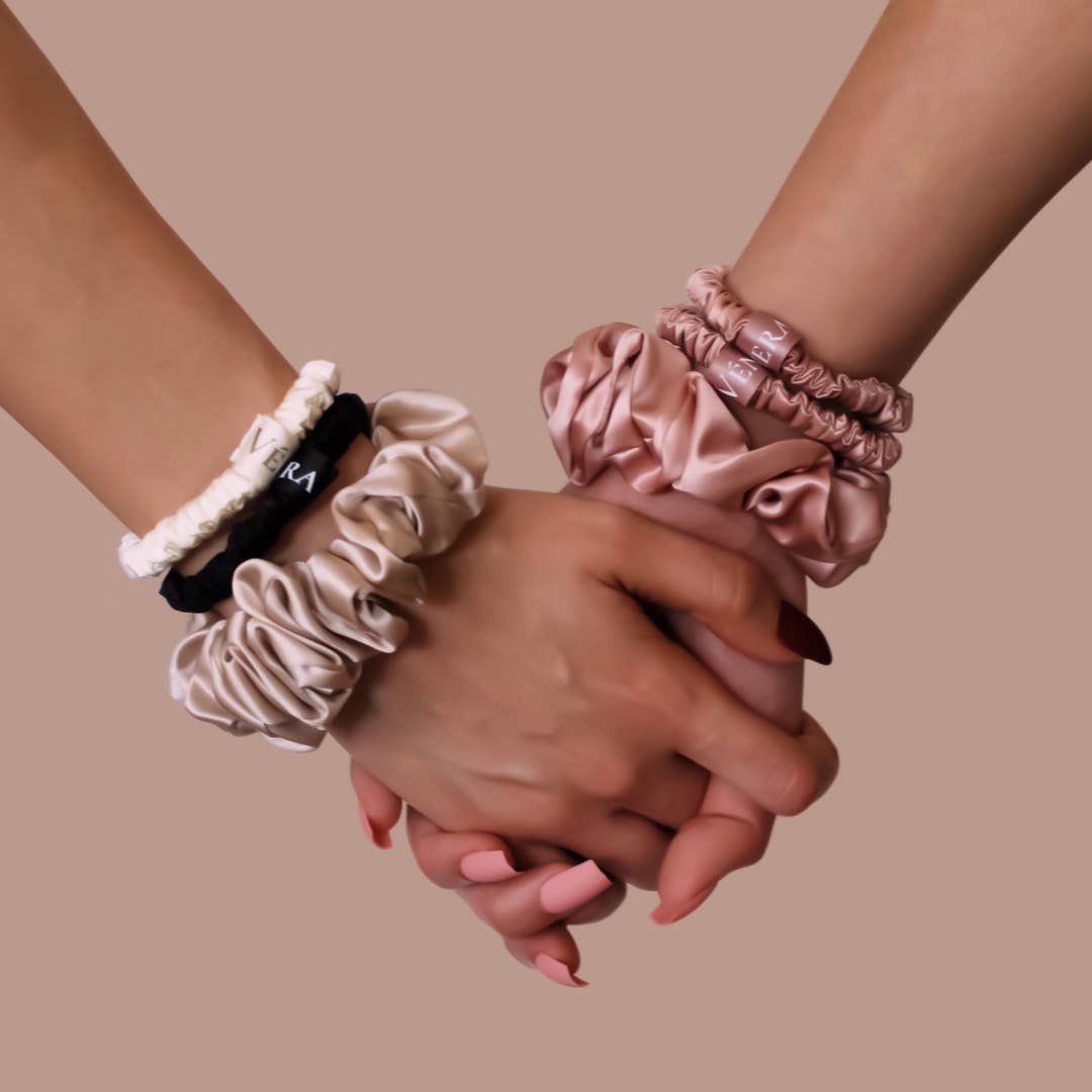 Vénera - Wholesale Hair Tie - 100% Organic Pure Silk Hair Ties1