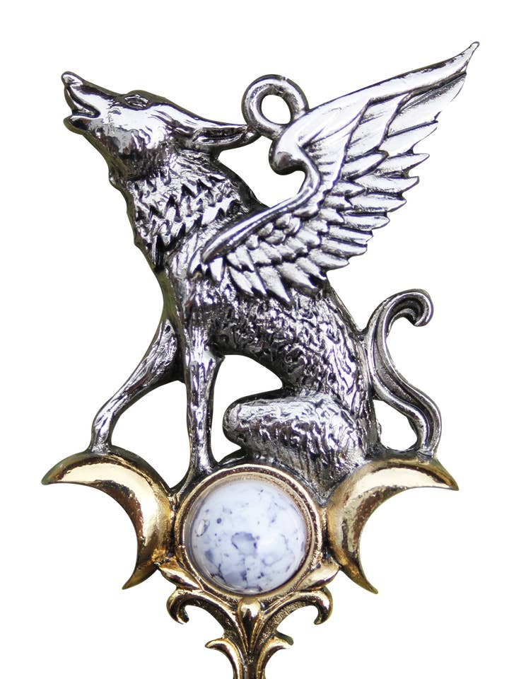 Hängsmycket Barghest for Otherworld Knowledge av Briar BB03 Bestiary för wholesale av Starlinks Gifts