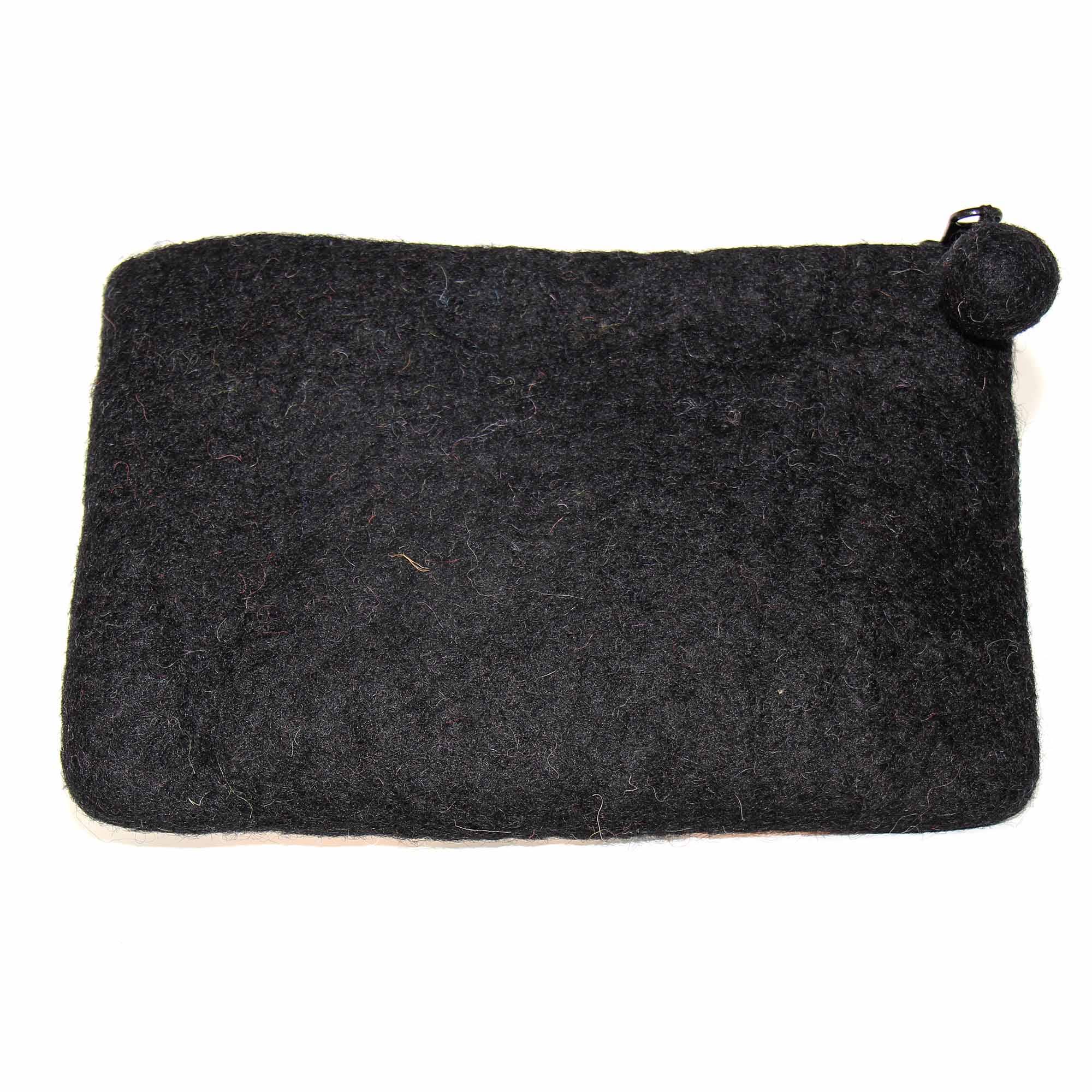 Global Crafts - Wholesale Pouch - Women's - Cat Felt Zipper Pouch2