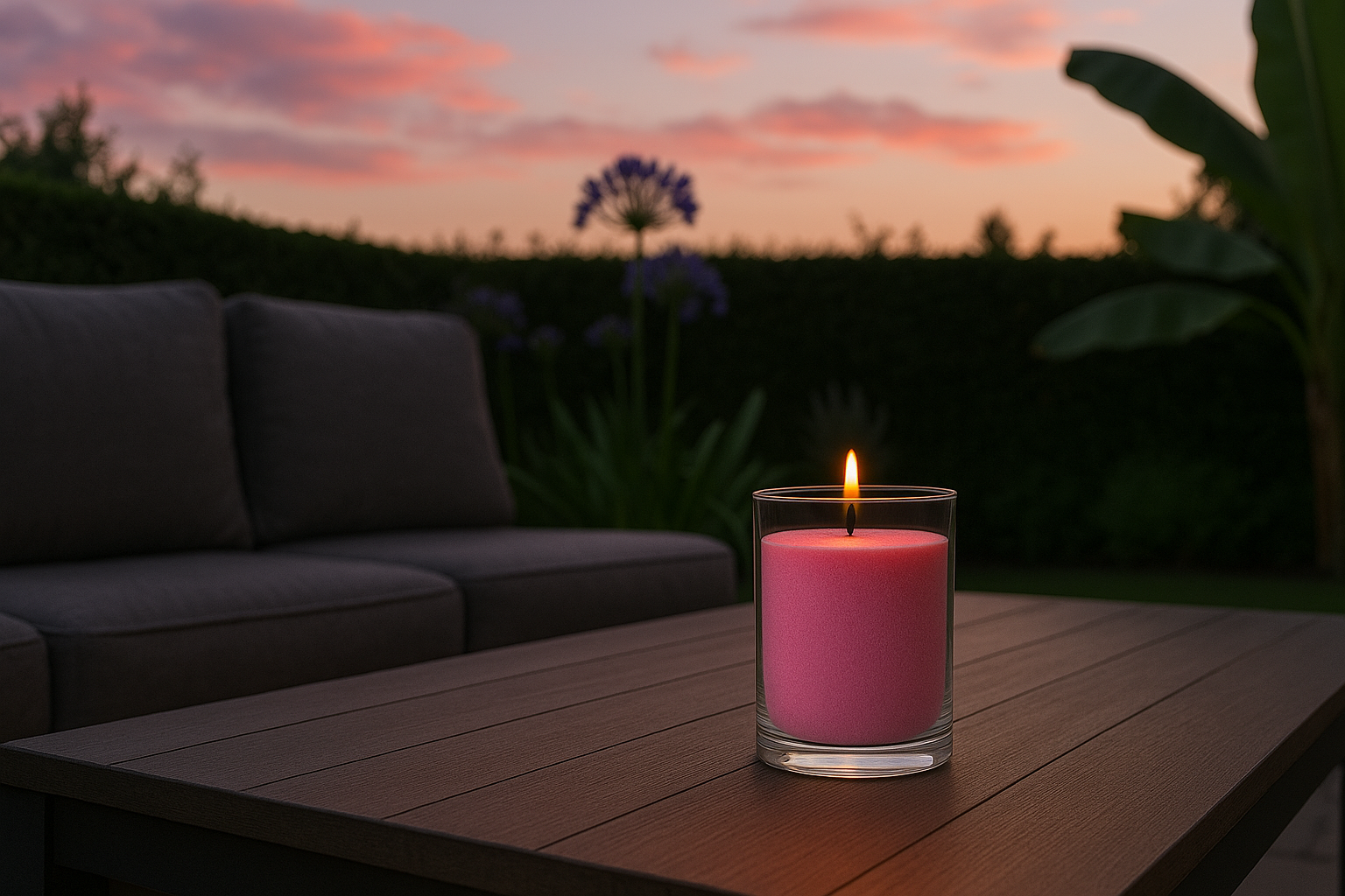 Cozy by B - Wholesale Jar/Filled Candle - Candle Sand 200g Orange4