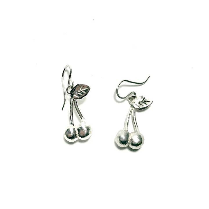Meta Bird - Wholesale Dangle Earrings - Charming Cherry Earrings