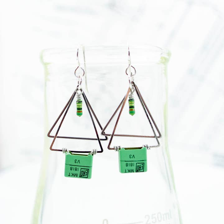 Circuit Breaker Labs - Wholesale Dangle Earrings - Earring Collection - Electronic Component Earrings1