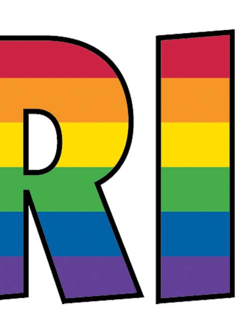 Rainbow Pride Sticker In/out Door-JA515 for wholesale by Yujean