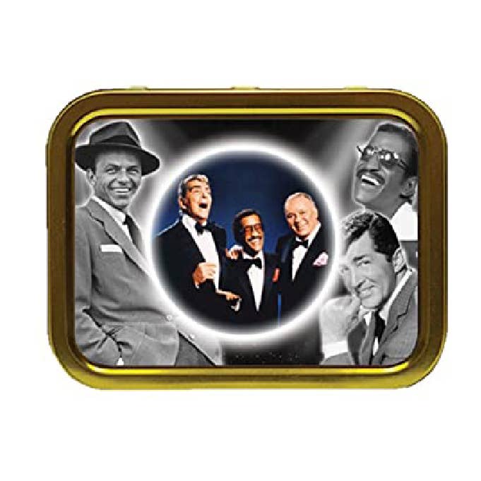 The Rat Pack Icon Tobacco Tin – Sleek, Durable & Stylish for wholesale by Personalised Gift Products LTD