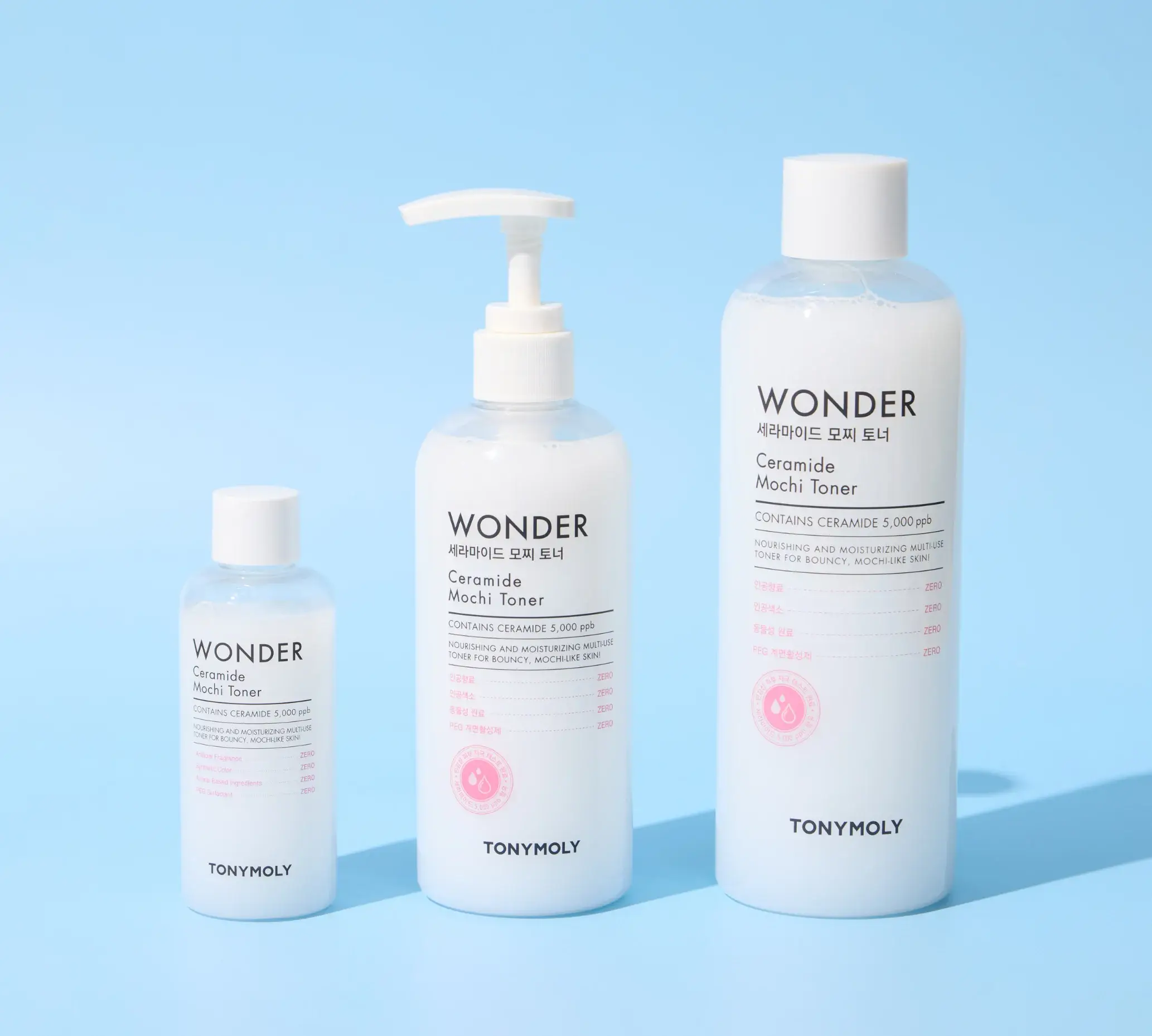 TONYMOLY - Wholesale Facial Toner - Wonder Ceramide Mochi Toner1
