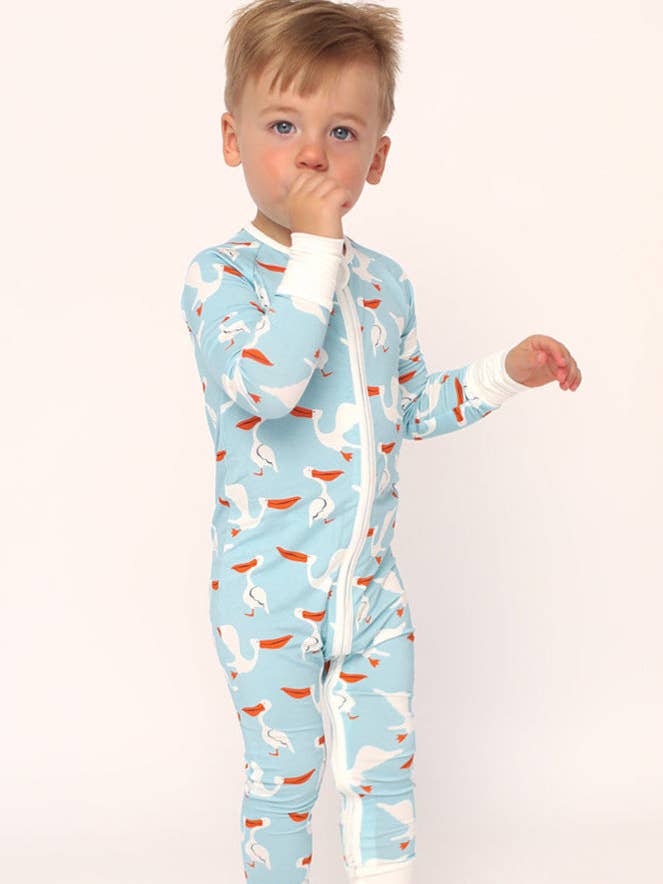 Dorminhoco de bambu com zíper duplo Pelican por atacado de Southern Slumber