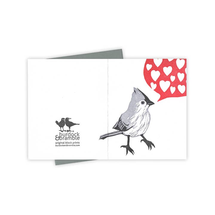 Burdock & Bramble - Wholesale Love Card - Call Me Titmouse Card1