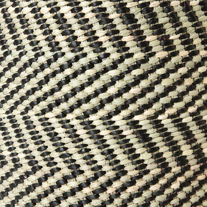 Swahili | AFRICAN MODERN - Wholesale Basket - On Sale! Black & Natural Maila Milulu Reed Baskets