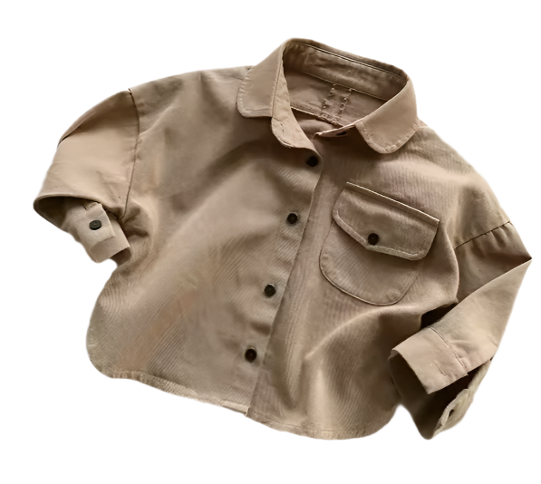 ntrl co. - Wholesale Shirt Jacket/Shacket - Kids - Dakota Denim Shacket | Gender -Neutral0