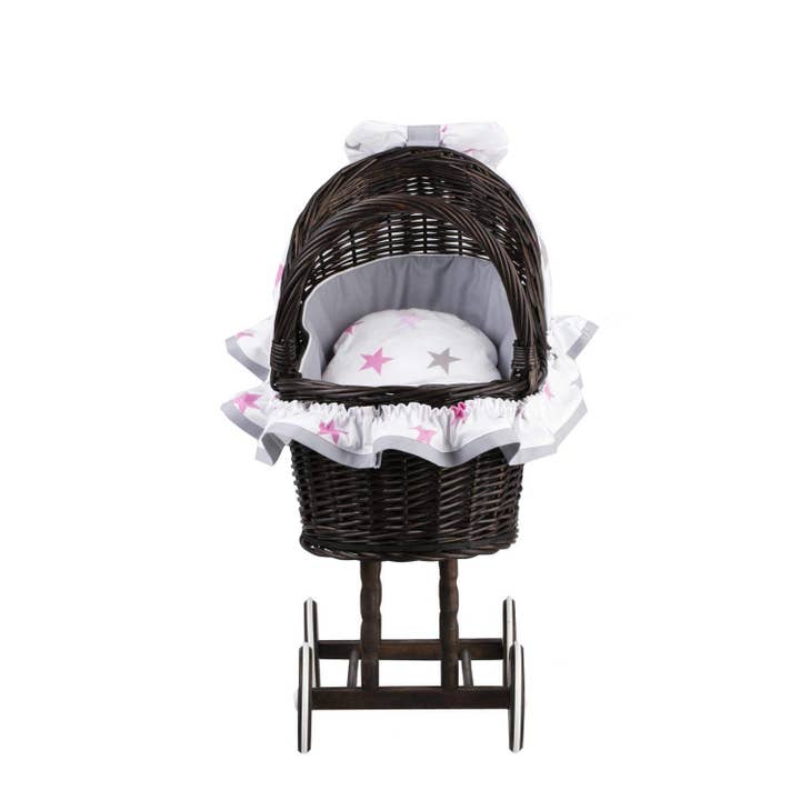 The Wicker Stories – wholesale Barnvagn/sele för babydocka - Barn – Retro dockor barnvagn, naturliga leksaker, första födelsedagspresent