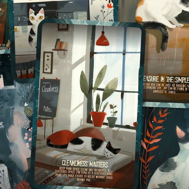 Ibiza Tarot USA – Großhandel Tarot-Karten – The Enlightened Cat Oracle – Kluge Einsichten für neugierige Menschen2