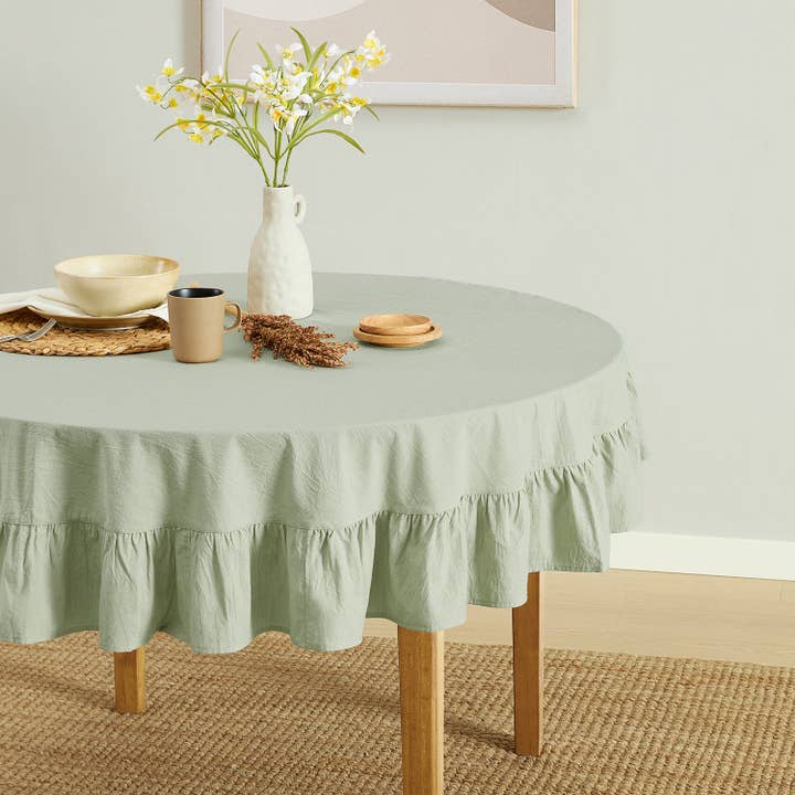 Monday Moose - Wholesale Tablecloth - Corcovado Tablecloth (Sage Green)6