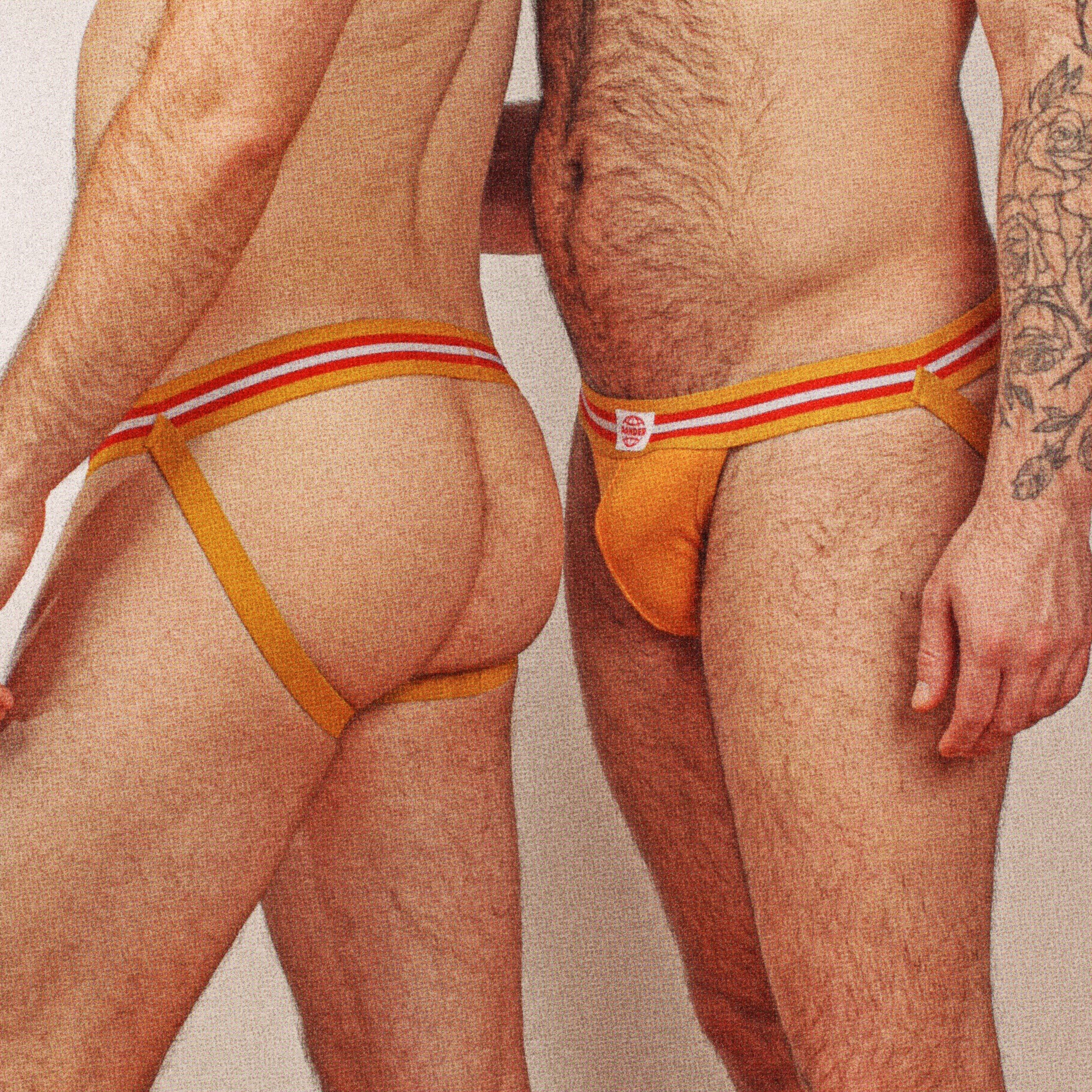Pander - Wholesale Underwear - Men's - Yellow Pander Jockstrap5