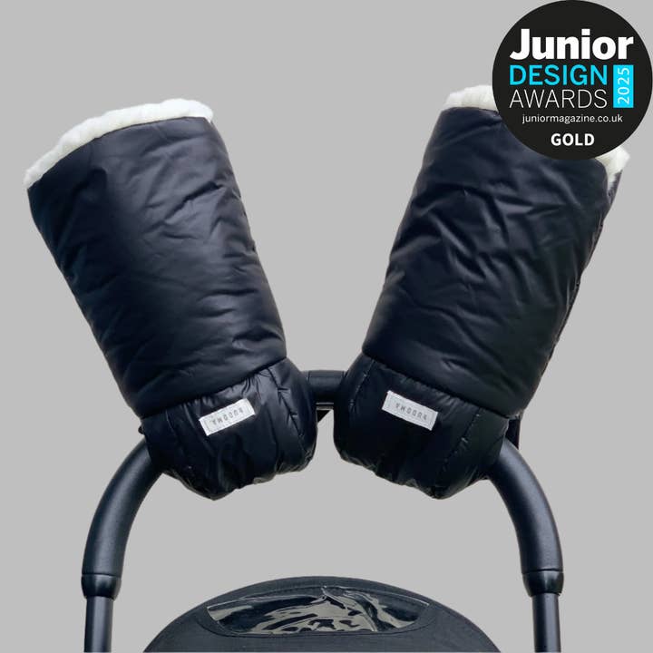 hUDOMA - Pram Gloves - Chelsea Black for wholesale by Wild Seven Holdings Ltd