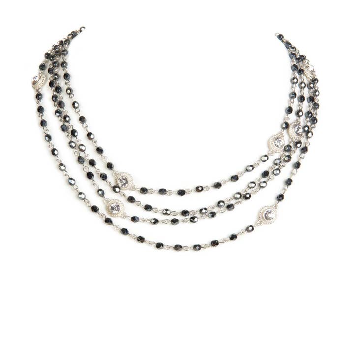 Magdalena - Cristallo 2-4mm - Dalle sfumature di nero ai colori vivaci per la vendita all'ingrosso da parte di VSA Designs Inc.