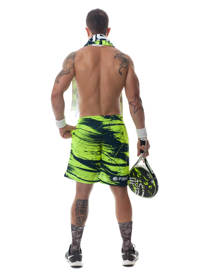 Fishirt - Vendita all'ingrosso Pantaloncini sportivi - Uomo - Padel Short- Pantaloncino Padel SMASH con le tasche6