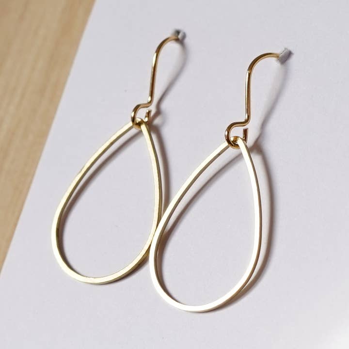 Simplicity Collection | Teardrop Earrings for wholesale by Copper Bee