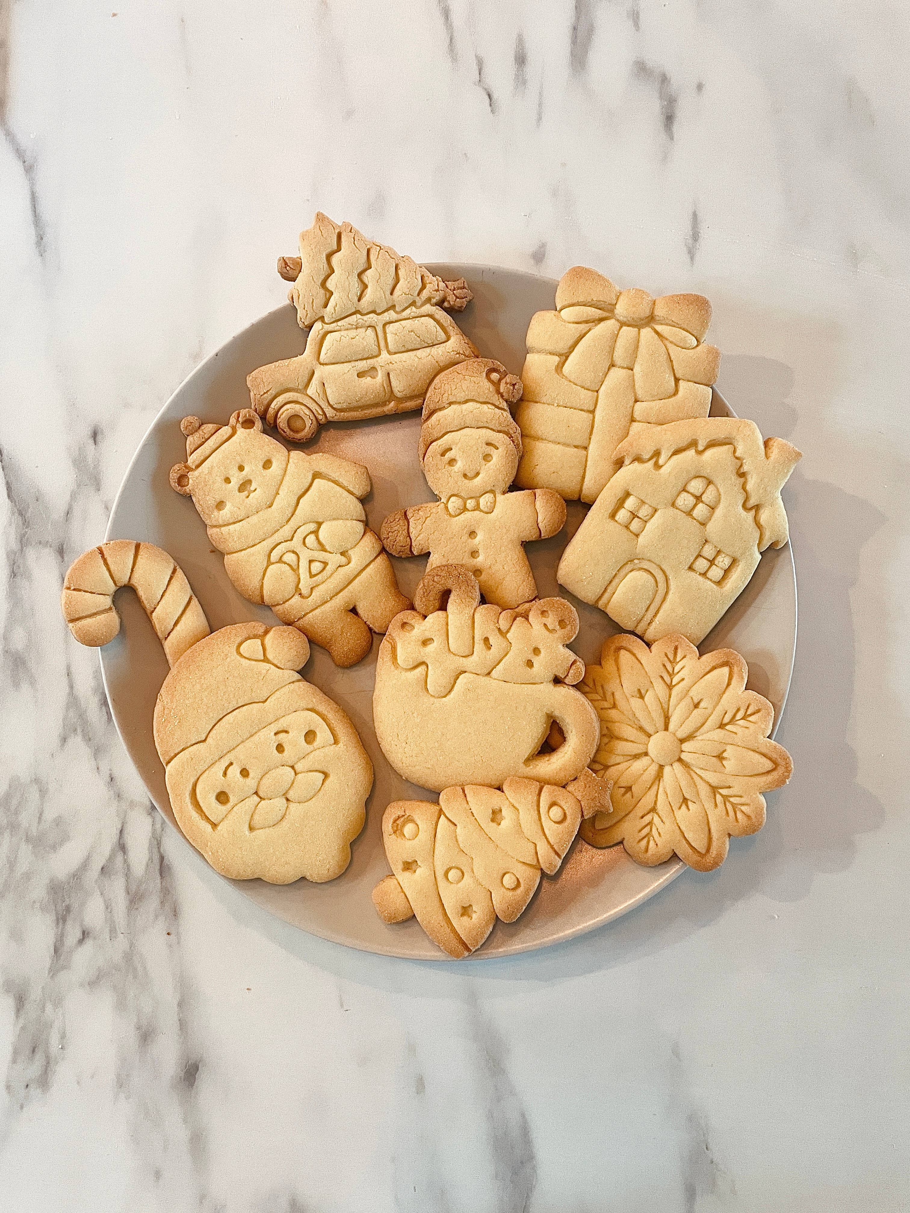 Print Your Love - Wholesale Cookie Cutter - Winter Sweetness Cookie Cutters - Christmas Flower1