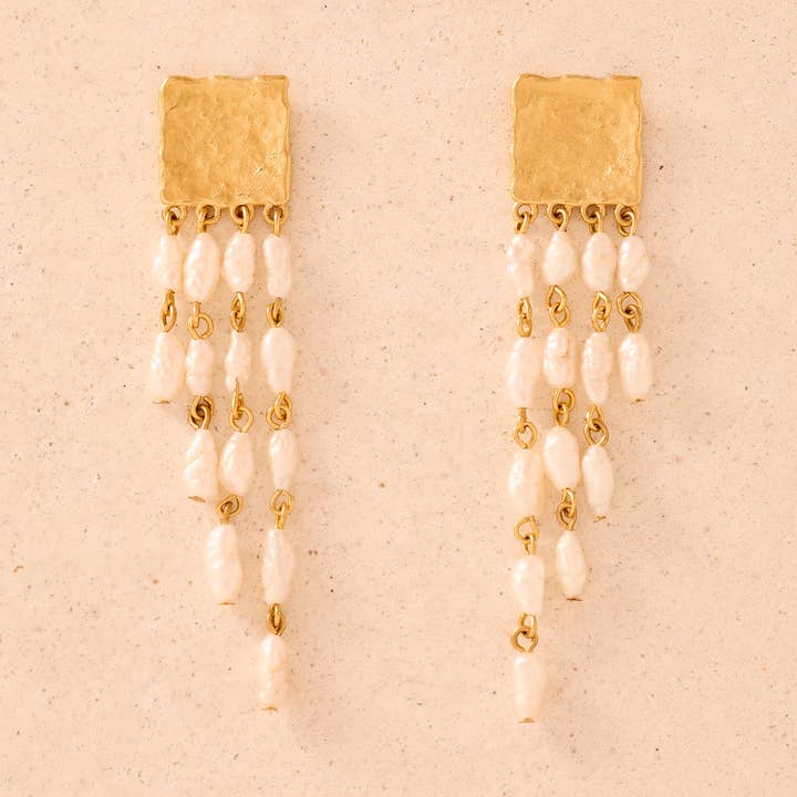 Orecchini Saffo | Gioielli Oro Regalo Impermeabile per la vendita all'ingrosso da parte di Agapée Jewelry