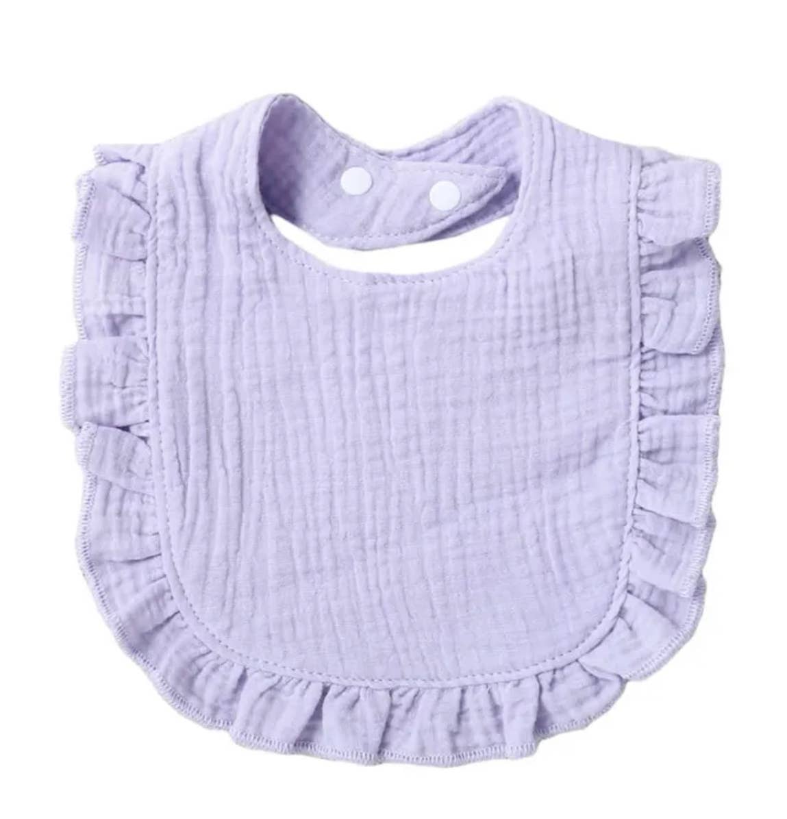 Zsa Zsa & LoLLi Monogram Blanks - Wholesale Bib - Baby - Muslin Ruffle Toddler Bib ($4 ea) Baby Gift, Shower Gift10