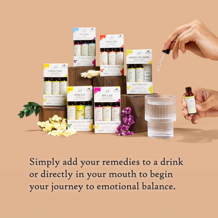 RESCUE & Bach Original Flower Remedies - Wholesale Oral Supplement/Vitamin - Bach Original Flower Remedies, Fear No More Trio Kit