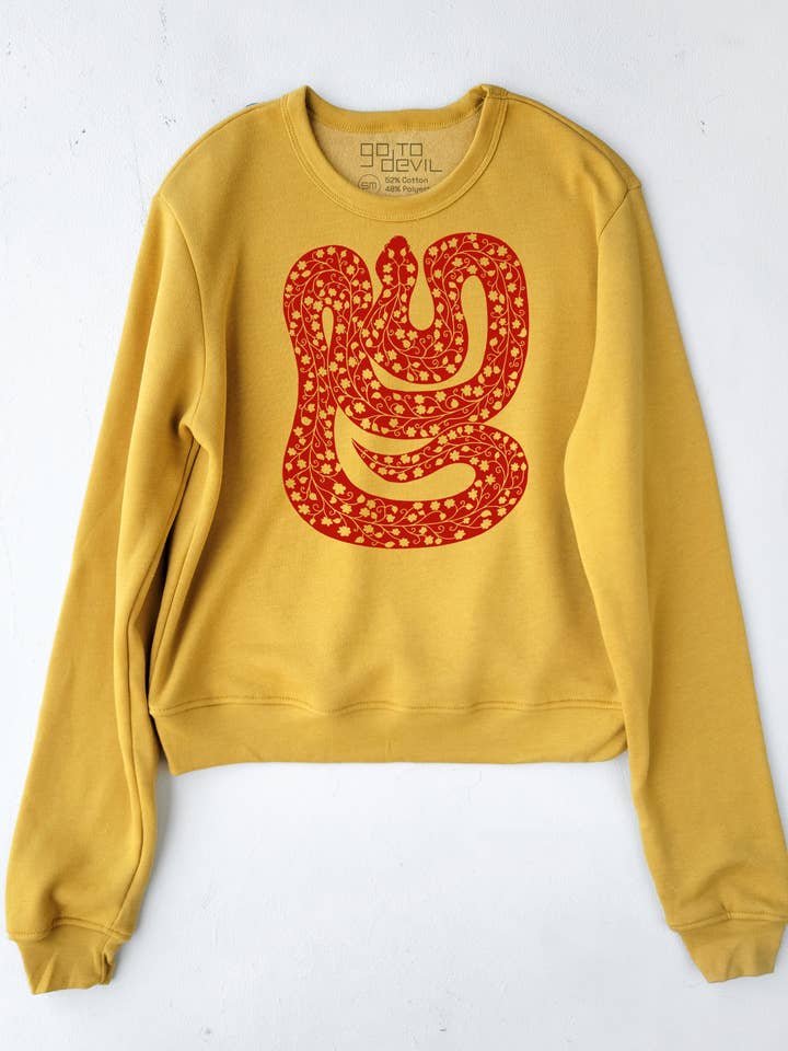 Snake Women's Sweatshirt for wholesale by Go To Devil