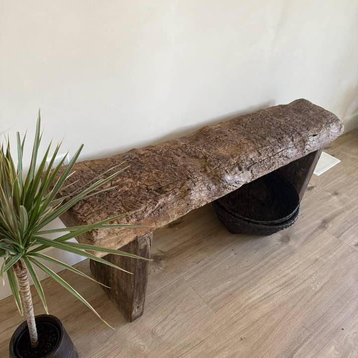 Acacia Wood Bench 1 for wholesale by Project Kalaa