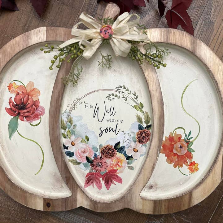 Christian Craft Paper - Wholesale Crafts, Hobbies & DIY - It Is Well | Rub On Transfer | Floral | Decals For Crafts4