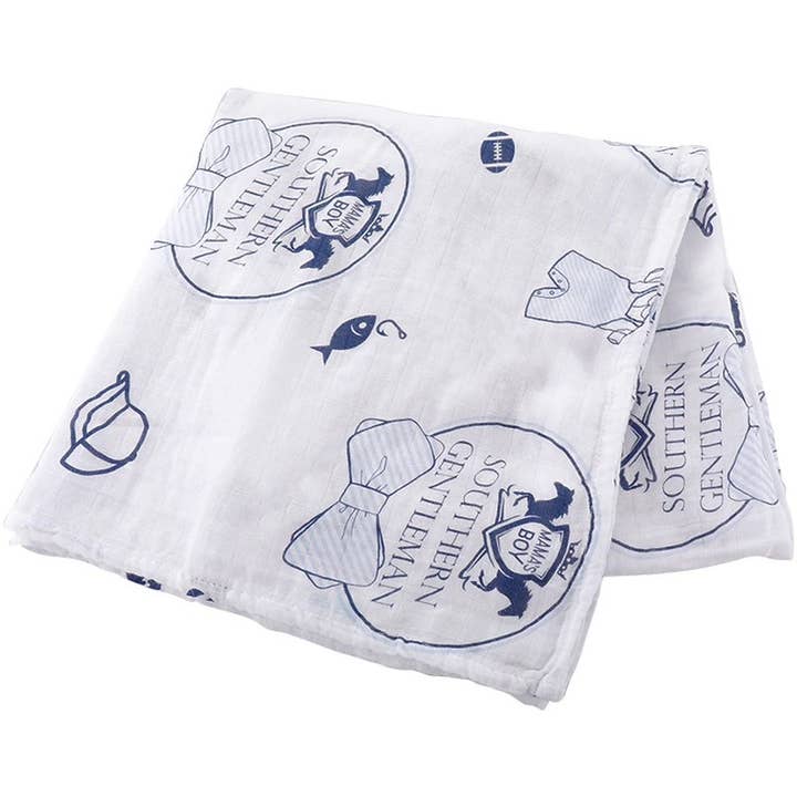 Little Hometown - Wholesale Swaddle - Baby - Southern Gentleman Swaddle