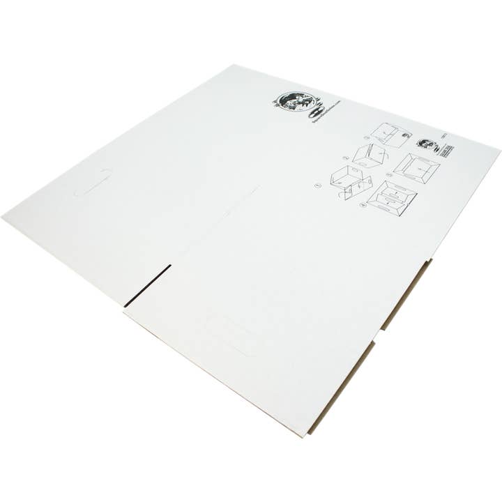 Square Deal Recordings & Supplies – wholesale Storage Bin – Cardboard 12" Record Storage Box - Holds Up To 90 Records4