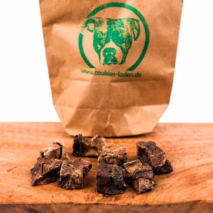 Ziege Lungenwürfel Medium | 150 g für den Großhandel von Cookies Laden