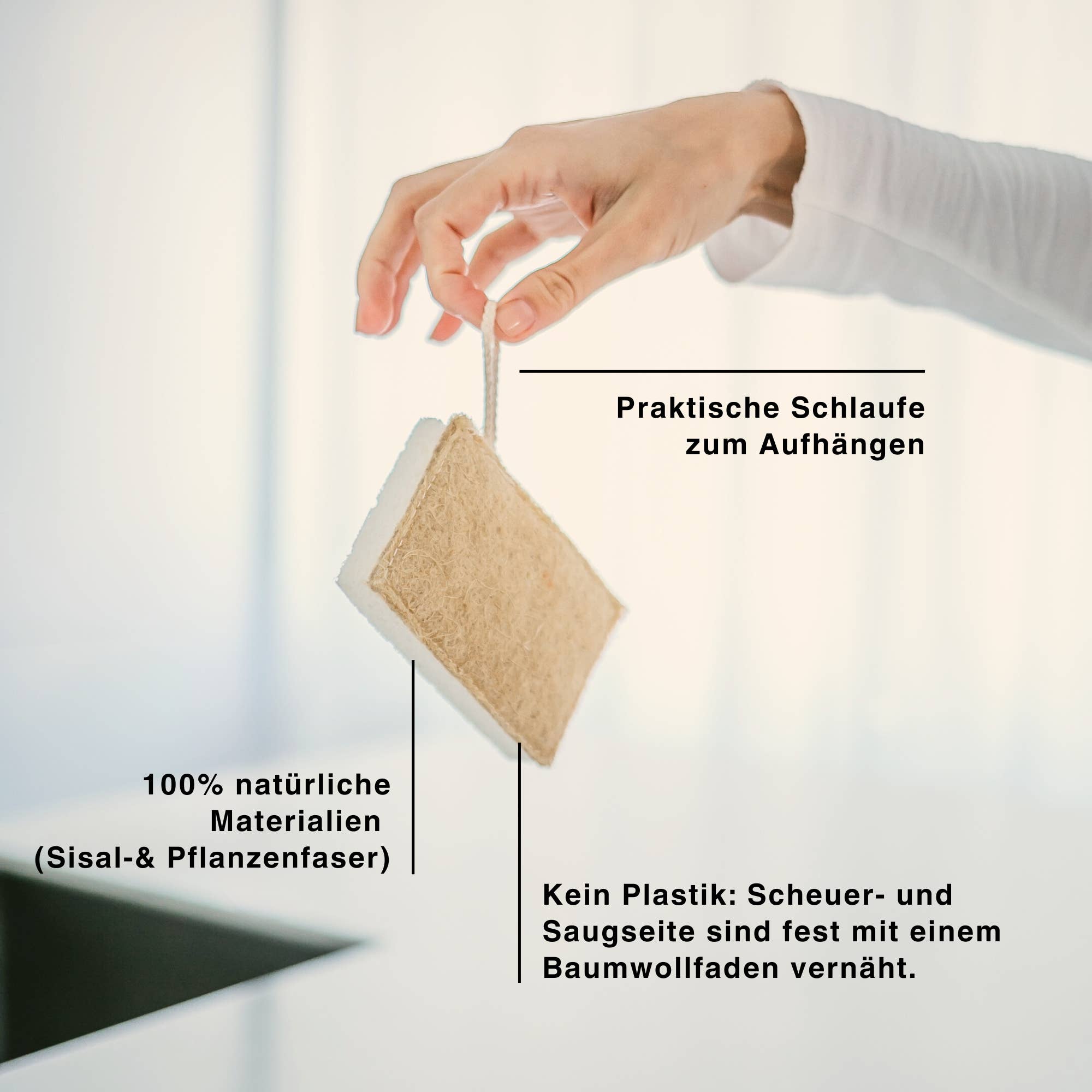 nordesign - Wholesale Cleaning Sponge - Scouring pad (set of 2) 4