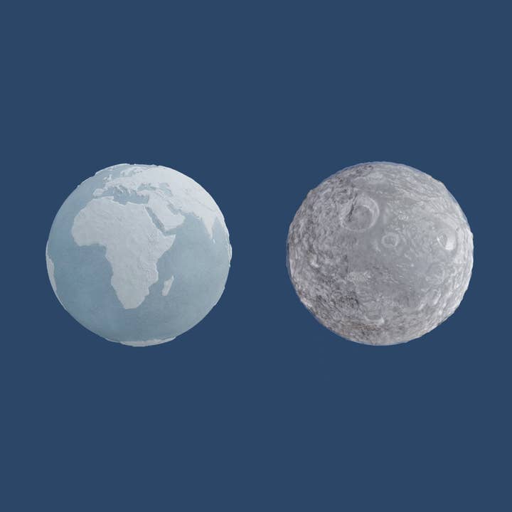 MAGS - Wholesale Ice Tray/Mold - Earth and Moon ice cube tray