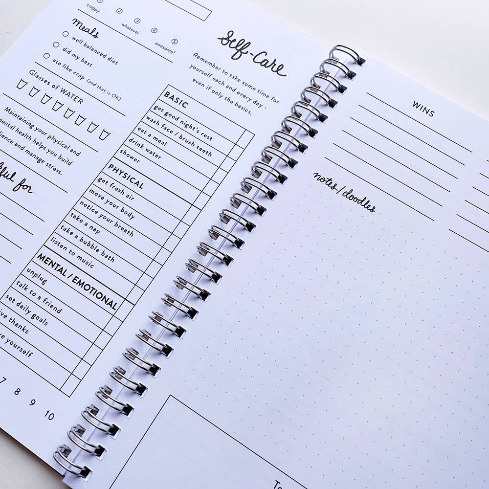 Steel Petal Press - Wholesale Notebook - Daily Mood Mountains Spiral Notebook6