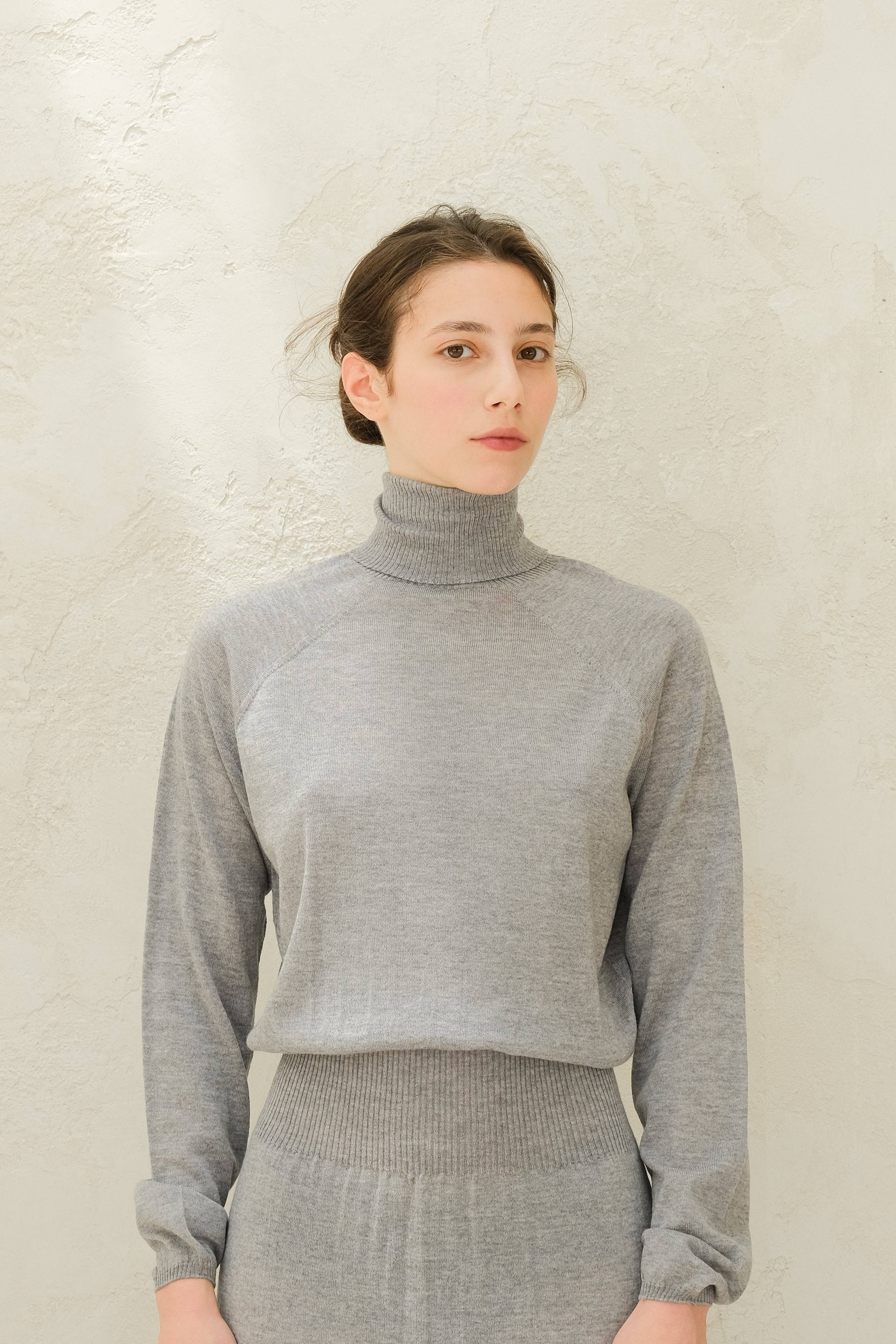 Lèmme - Wholesale Dress - Women's - Extra Fine Merino Wool Dress (3D-Knit)5