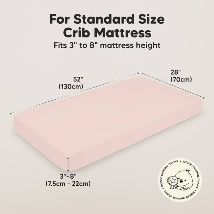 Cameo KeaBabies 2-Pack Isla Fitted Crib Sheet for wholesale on Faire